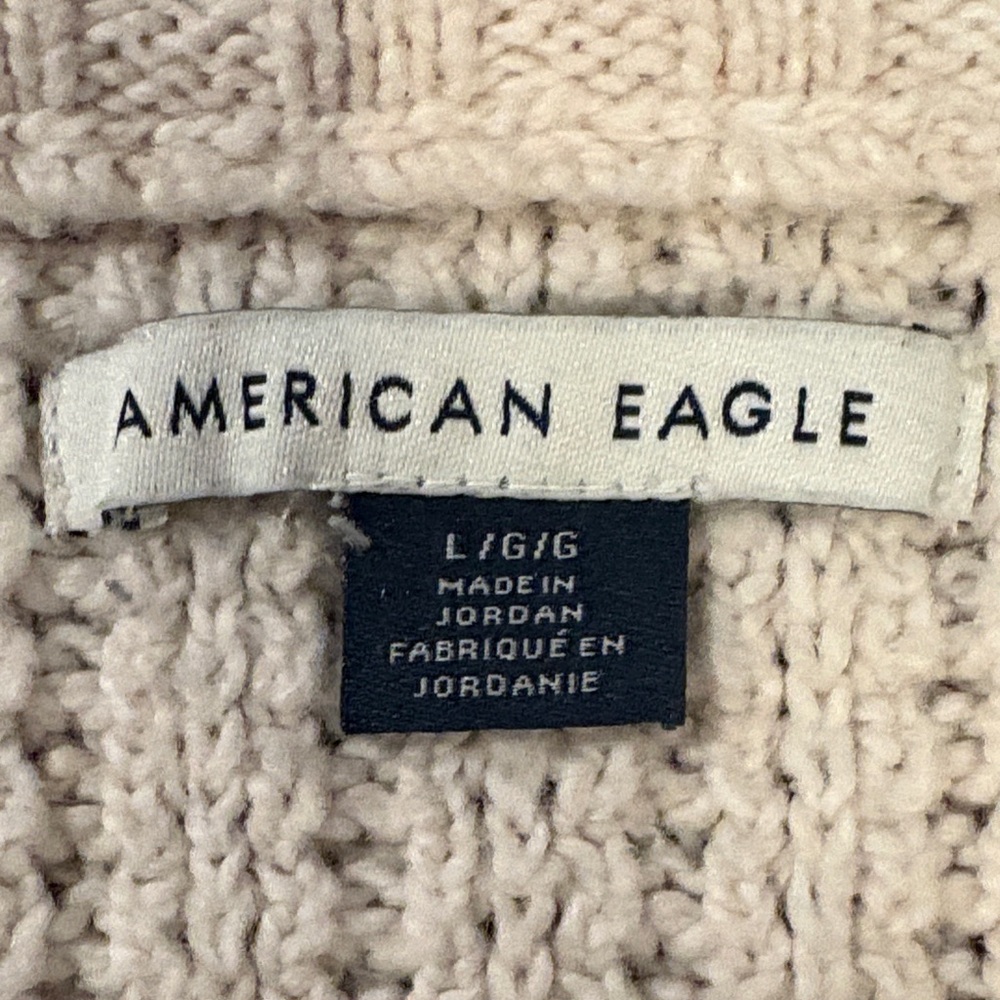 American Eagle Cream Women's Sweater - Picture 4 of 4